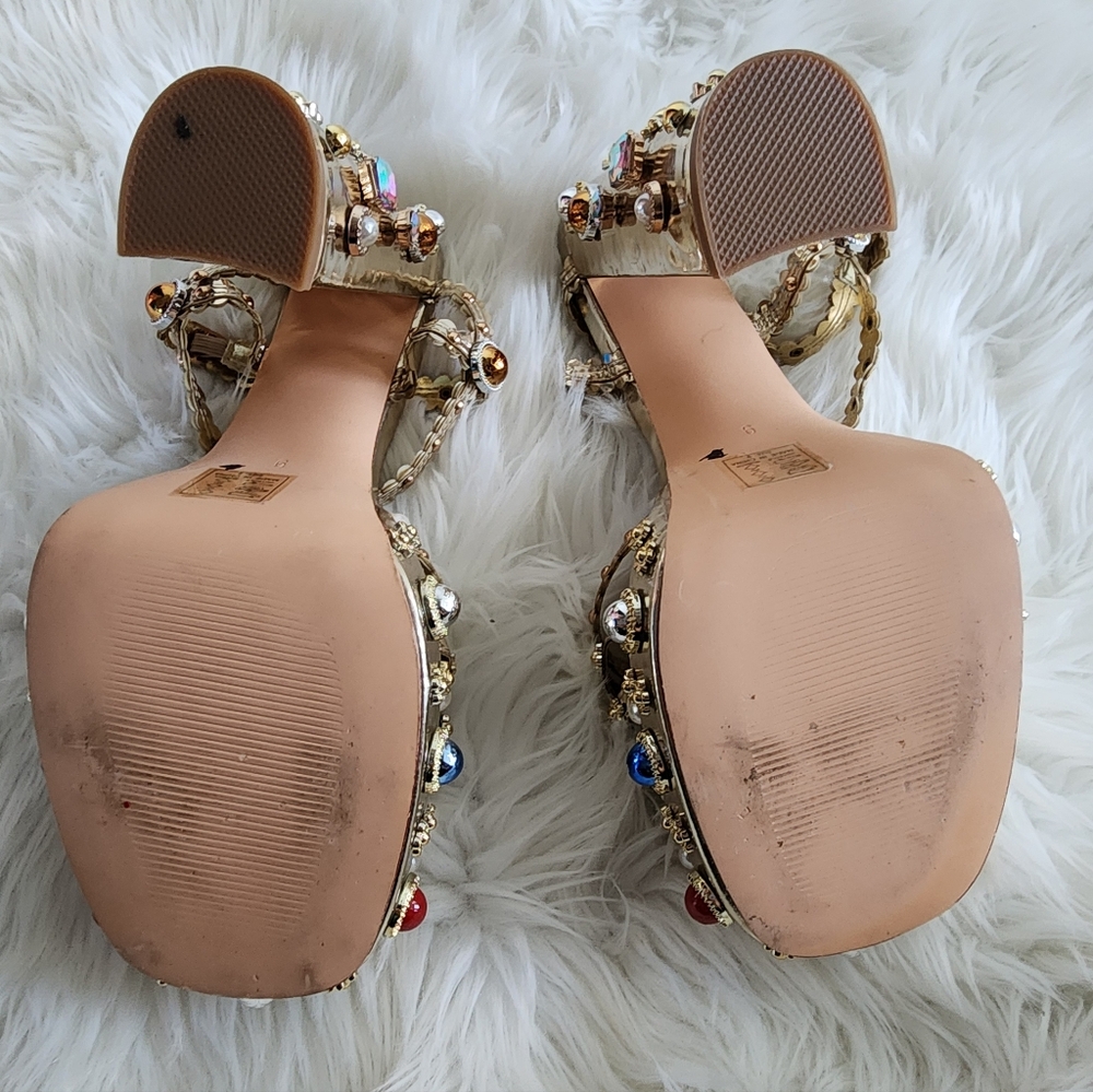 Azalea Wang Rhinestone Heels - Picture 7 of 10
